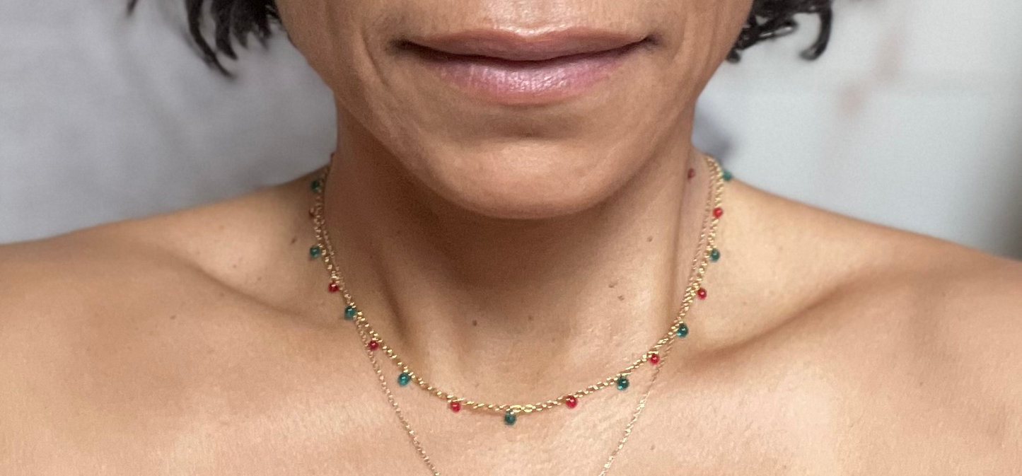 COLLIER THÉODORA finition or 14k