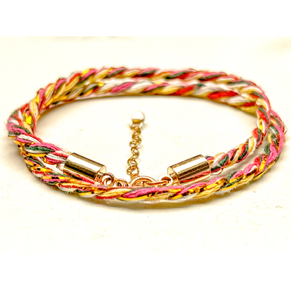BRACELET TARA DOUBLE TOUR fintion 14k
