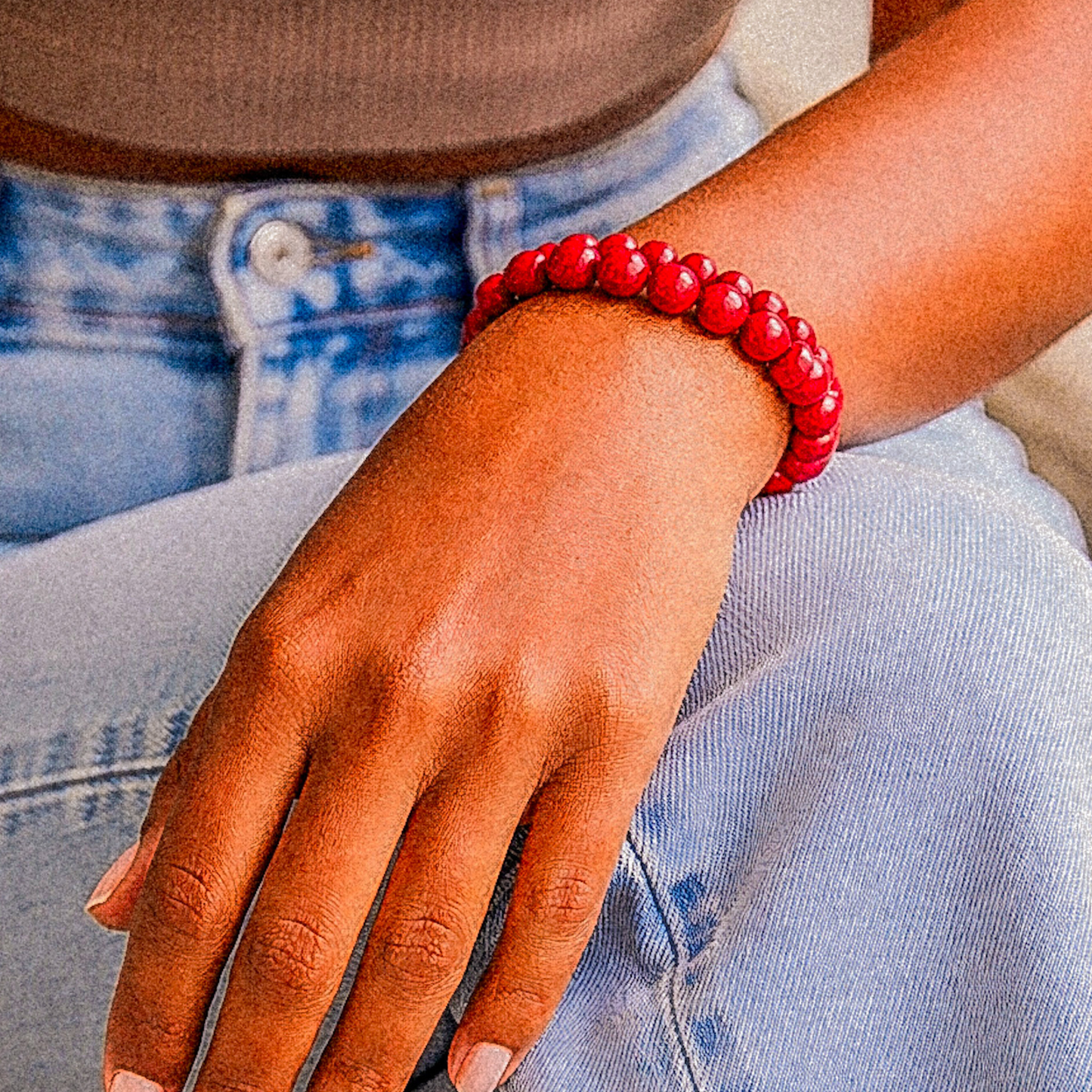 BRACELET MARYLIN finition acier inoxydable